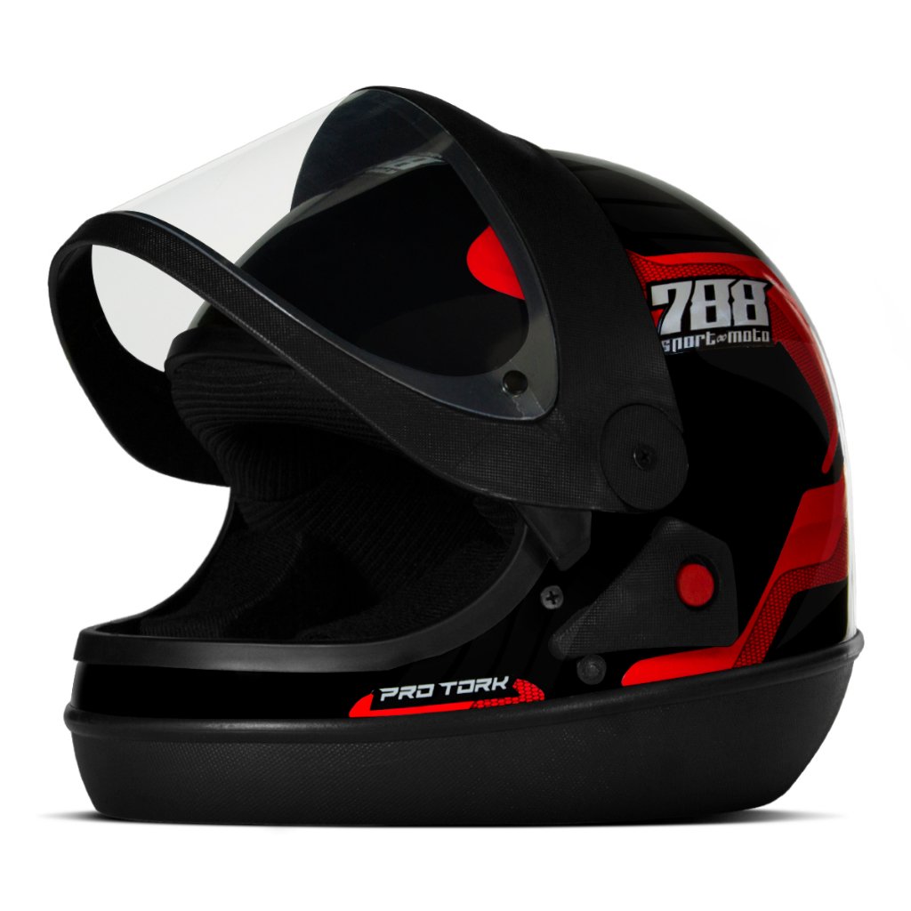 Capacete Fechado Automático Pro Tork Sport Moto 788
