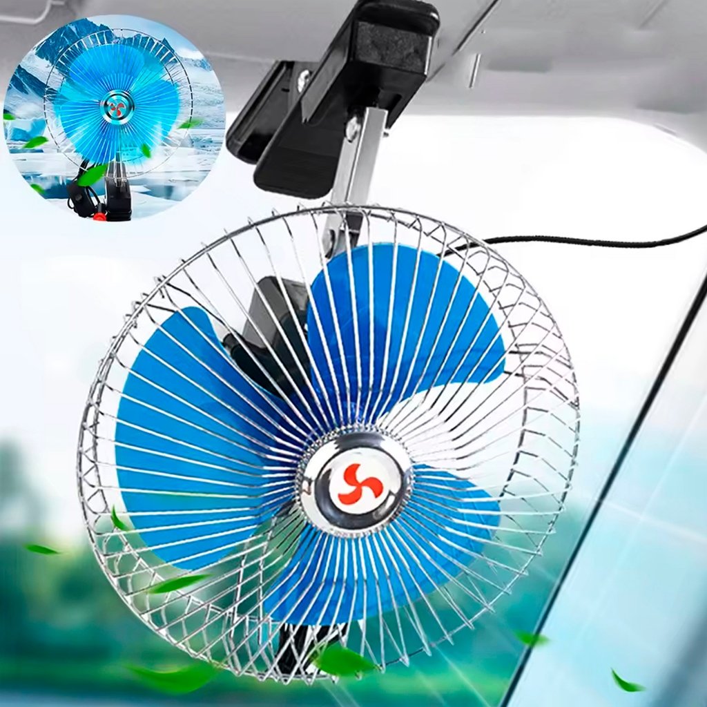 Ventilador Automotivo Carros Caminhões 24V Kombi Van Carreta 6'/8' Polegadas - YDTECH