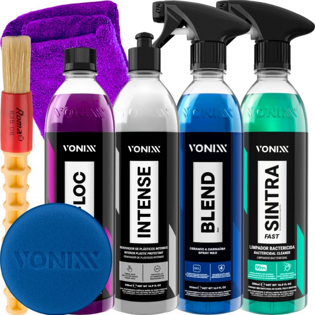 Kit Lavagem Automotiva V-floc Blend Sintra Intense Vonixx