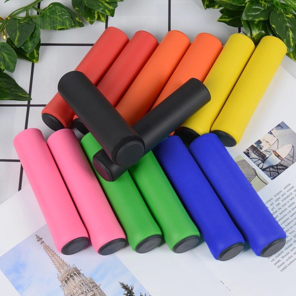 Manopla Bike Punho Luvinha Mtb Silicone Grip Confortável Bicicleta Antiderrapante