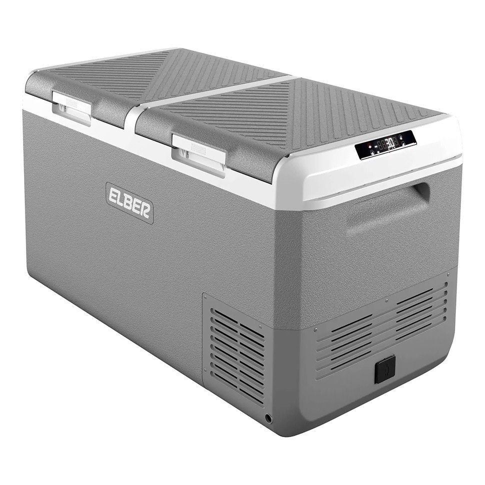 Geladeira Portátil Elber 75l 12/24V Bluetooth Ipx4 para Carro barco caminhão  motorhome iate lancha