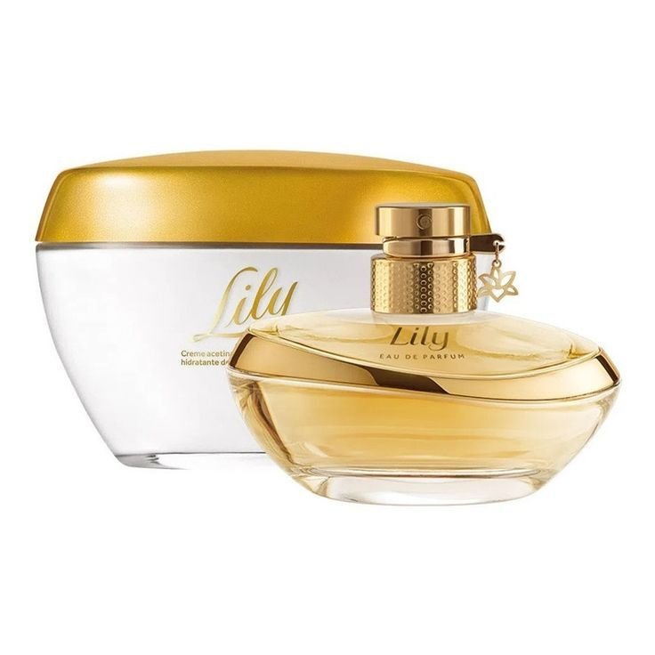 Kit Creme Corporal + Perfume Lily Feminino - 200ml\200g
