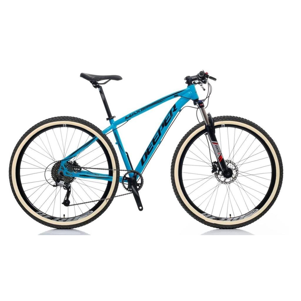 Bicicleta Deeper 29 - 9v Freio Hidraulico Trava K7-11/40-b
