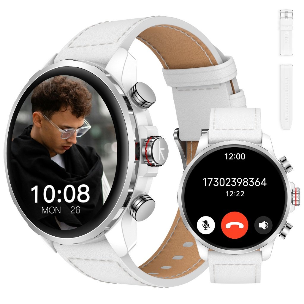 Smartwhatch Ultra Kieslect Kr Ultra3 Bateria 13 Dias GPS 5ATM Resistente à Água Bluetooth 5.3Compatível Android iOS