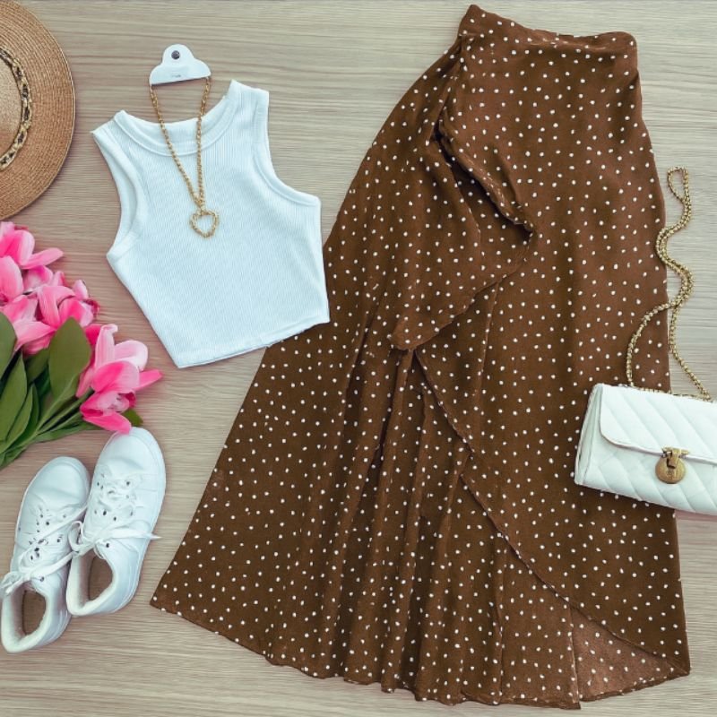 SAIA ENVELOPE TRANSPASSADA COM FORRO VÁRIAS MANEIRAS DE USAR