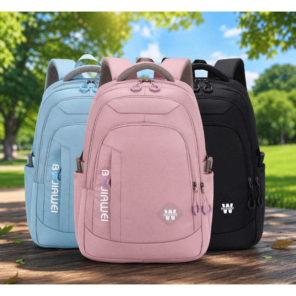 Mochila Feminina Escolar Impermeável Grande Bolsa Feminina Faculdade Trabalho Moda Premium