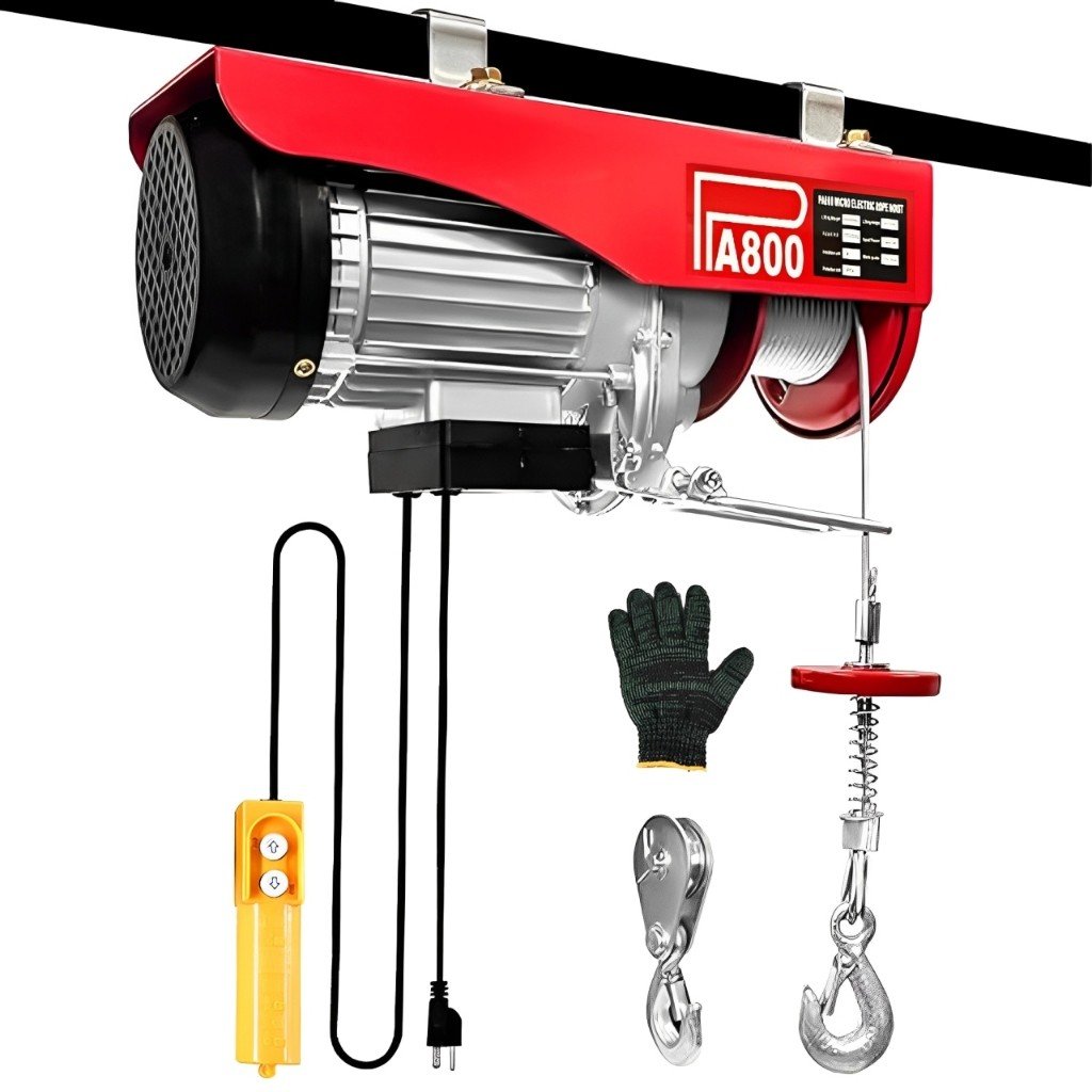Micro Guincho Elétrica 400/800kg 110V/220V para 12m Coluna