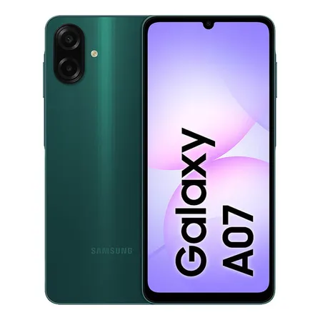 Celular Samsung Galaxy A07 256gb 8gb Câmera 50mp Verde