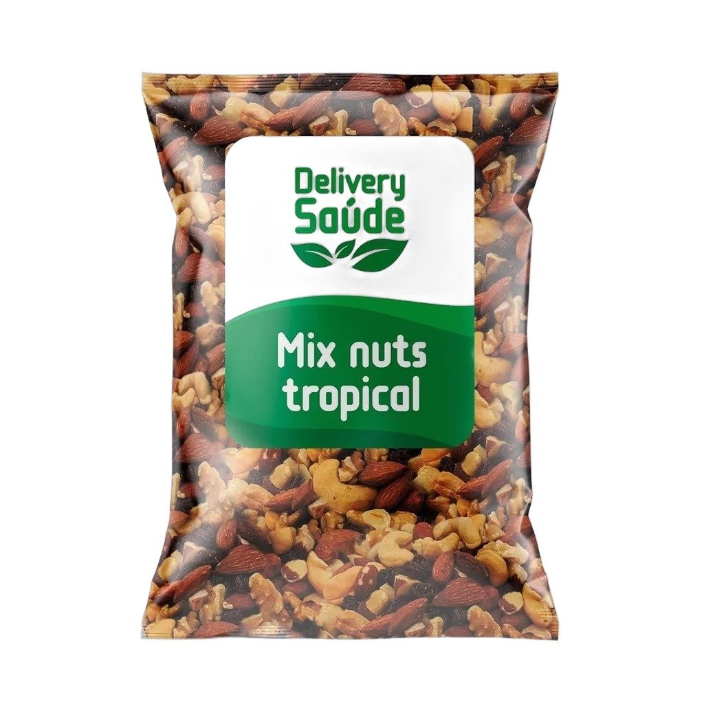 MIX PREMIUM NUTS Castanha de Caju/Castanha do Pará/Amêndoas/Nozes/Cranberry/Uva Passas/Amendoim 500G/1KG