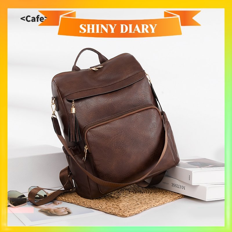 Mochila Feminina 2026 Moda Casual Grande Capacidade Bolsa para Dia a Dia Trabalho e Escola mochila feminina reforçada