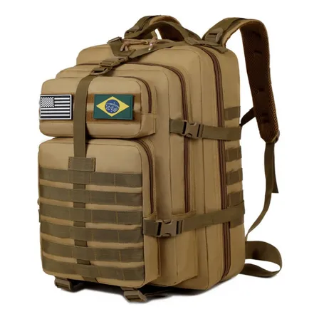 Mochila Tática Impermeável Militar Reforçada Grande 50litros