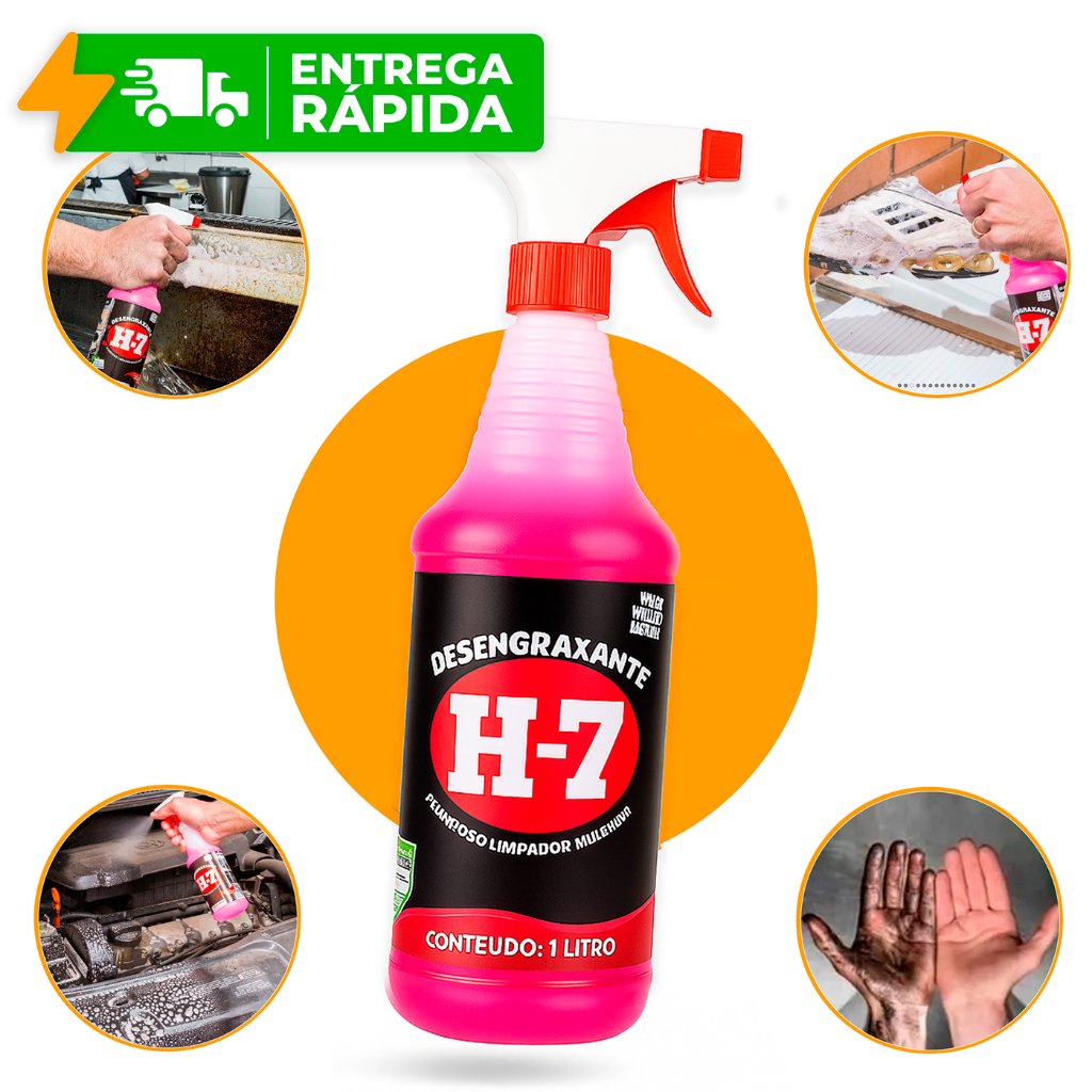 Desengraxante H7 Original Removedor Multiuso H-7