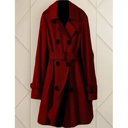 Sobretudo Feminino Elegante Casual Parka Peaky Blinders