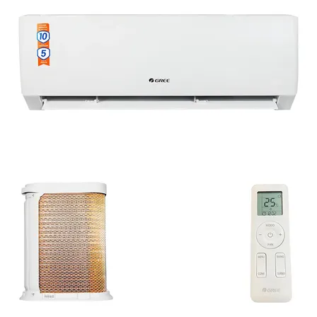 Ar-condicionado Split Gree 9000 Btus Inverter Quente E Frio Cor Branco 220v