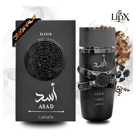Perfume Asad Elixir 100ml Eau De Parfum Original Edp Lançamento 2026 Original C/ Nf