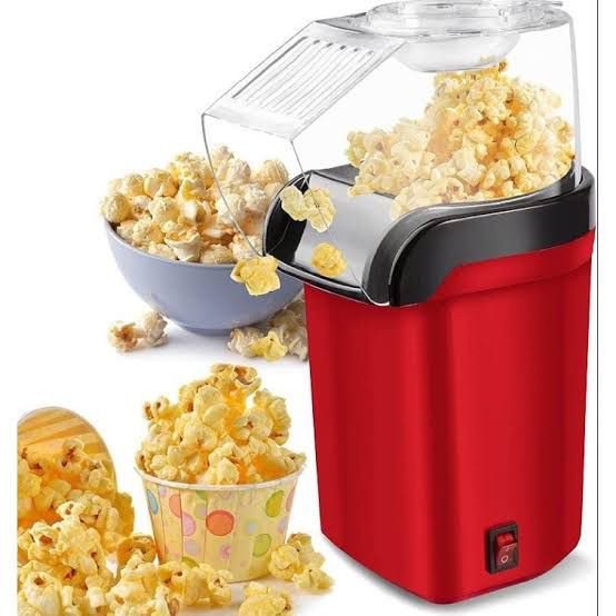 (110V) Pipoqueira Elétrica Ar Quente Máquina Fazer Pipoca Sem Óleo Minijoy - (110v) TOP