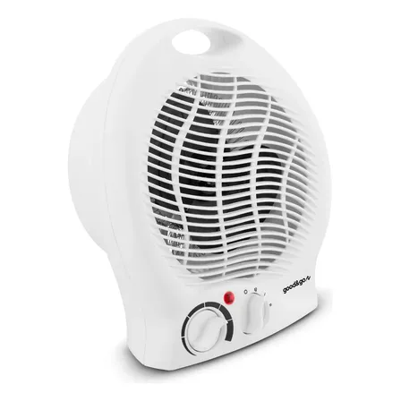 Aquecedor Elétrico 1500w Portátil Branco Good&go Termoventilador 127v