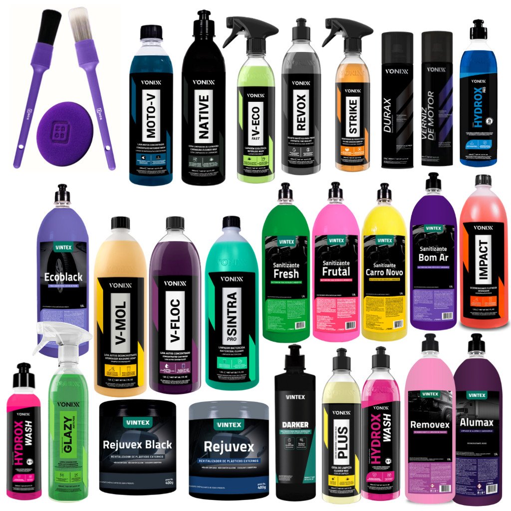 Escolha seus Produtos Vonixx Alumax Removex Sintra V-floc Hidrox V-Eco Revox Strike Rejuvex