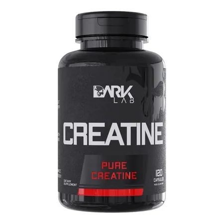 Creatina Monohidratada Pura 120 Cápsulas Dark Lab Sem