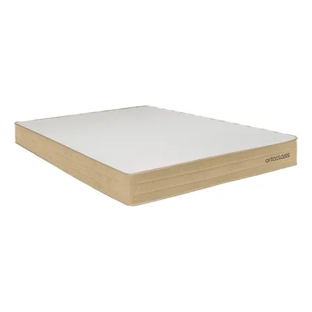 Colchão Ortobom Casal Poli D33 Firme Com Eps E 138x188 Cm Bege