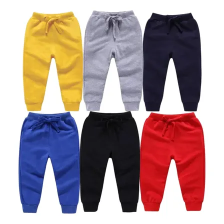 Kit 5 Calça Moletom Infantil Grosso Peluciado Creche Frio