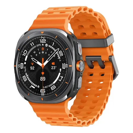 Samsung Galaxy Watch Ultra 2025 Smartwatch 47mm Lte, Galaxy Ai, Titânio Aeroespacial Titânio Cinza