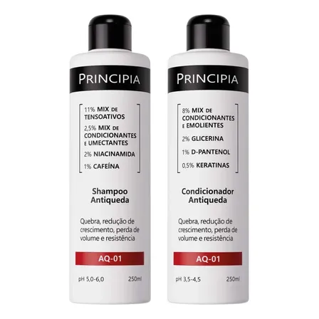 Principia Kit Shampoo E Condicionador Antiqueda Aq-01