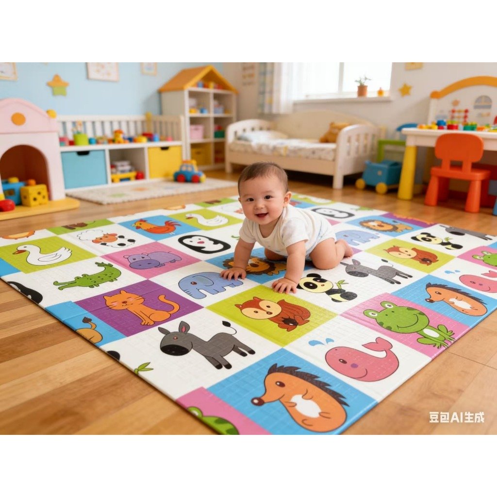 TAPETE TATAME INFANTÍL 6mm×120cm×180cm EMBORRACHADO UNISEX
