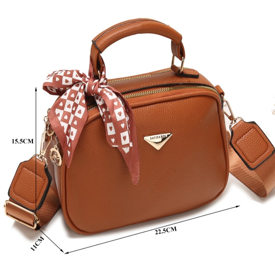 Bolsa Feminina Alça De Gorssa Transversal  com laco la338