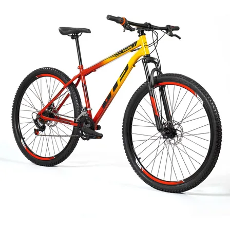 Bicicleta Aro 29 Aço Carbono Gts Pulse 24v Suspensão