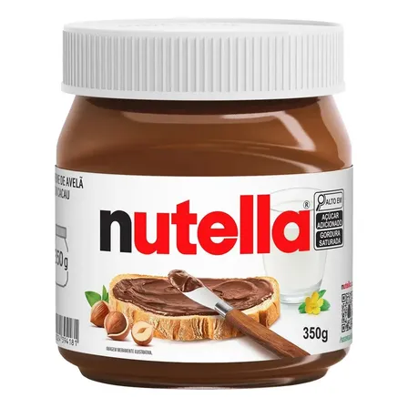 Nutella Creme Tradicional De Avelã 350g