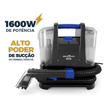 Extratora Britânia Bex20a Preto E Azul