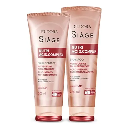 Kit Nutri Acid.complex Shampoo 250ml E Condicionador 200ml