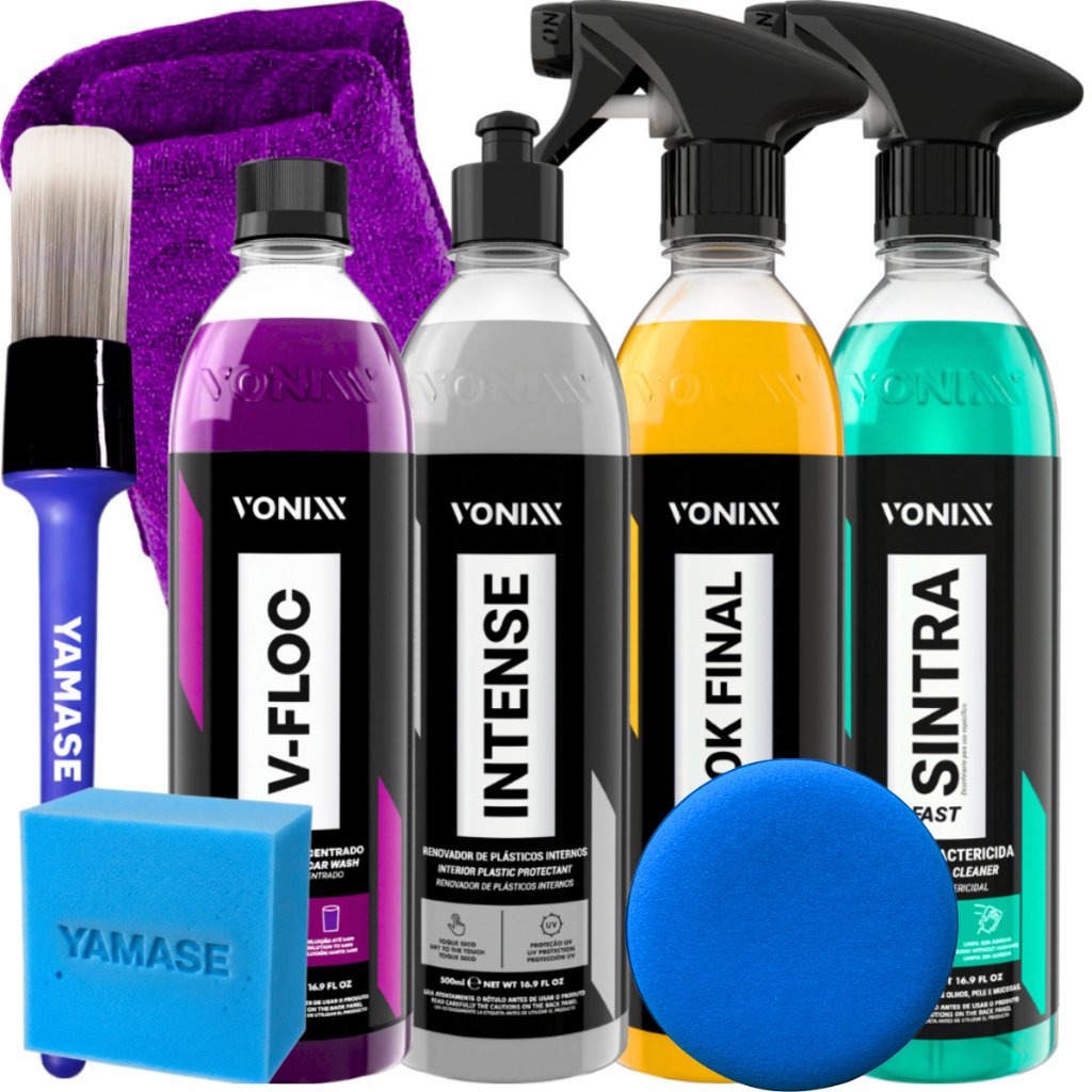 Kit Shampoo V-Floc Cera Tok Final Sintra Fast Intense Vonixx