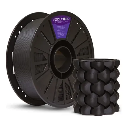 Filamento Pla Velvet Preto 1kg