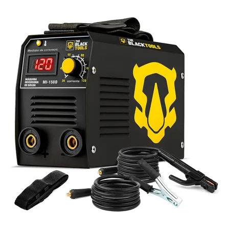 Máquina Solda Inversora Eletrodo 120a Mma/tig Elétrica 220v