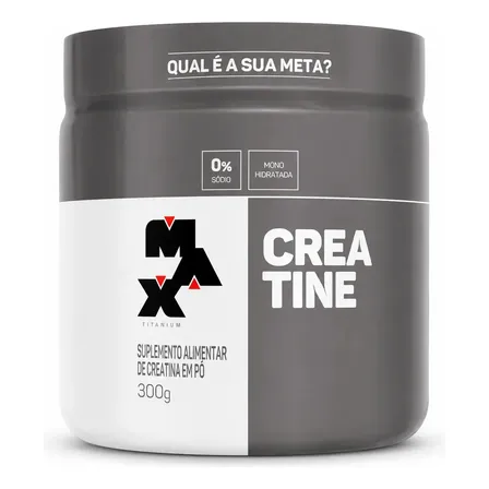Creatina 300g Monohidratada Max Titanium