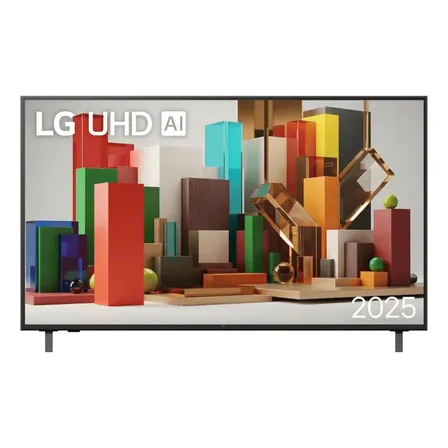 Smart TV Profissional 4K 75" LG UHD 75AU801 Processador α7 AI Ger8 Super Upscaling Google Cast Alexa Integrado Controle AI Smart Magic WebOS 25