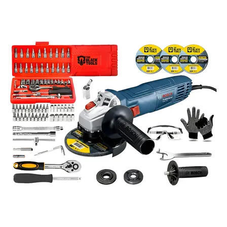 Esmerilhadeira Lixadeira Gws 710w Bosch Cor Azul 60hz